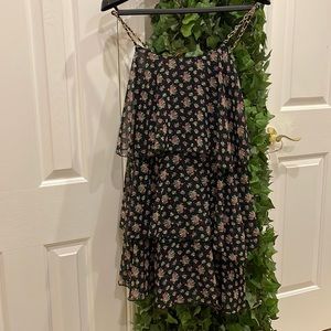 Floral layered dress